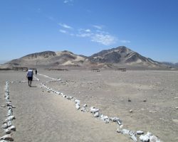 Poušť u Chauchily, Peru, autor F.C.