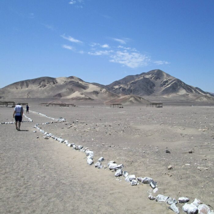 Poušť u Chauchily, Peru, autor F.C.