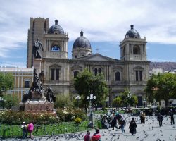 Katedrála na Plaza de Murillo, La Paz, Bolívie, archiv Enjoy Travel
