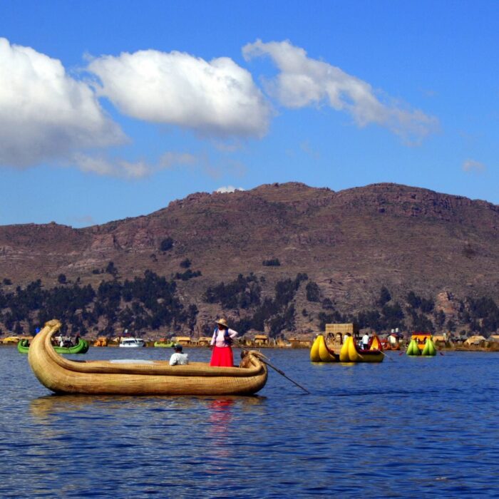 Plovoucí ostrovy Uros, Peru, archiv Enjoy Travel