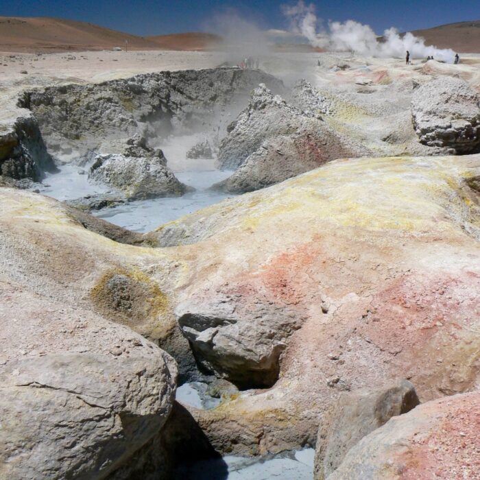 Gejzíry, El Tatio, Chile, Zb. Š.