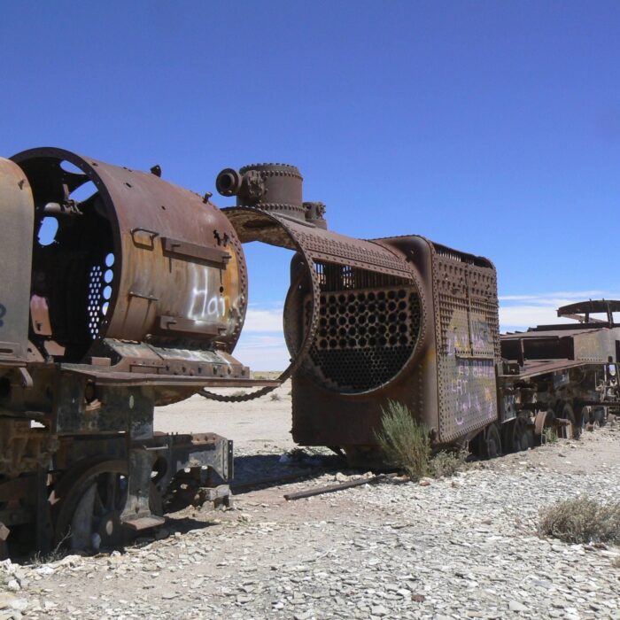 Hřbitov vlaků, Salar de Uyuni, Bolívie, archiv Enjoy Travel