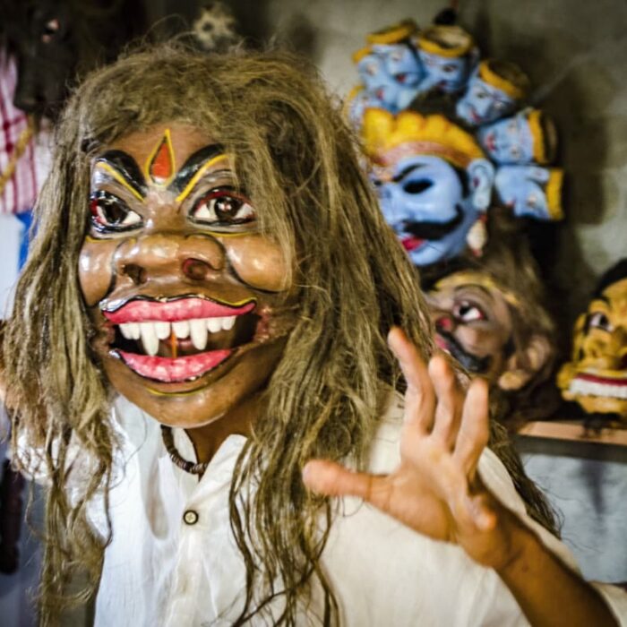 Mask Dancer, Majuli Island
